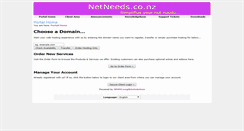 Desktop Screenshot of clients.netneeds.co.nz